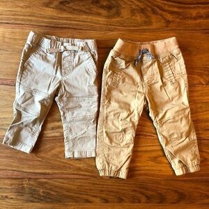 Cat & Jack Khaki Pants Set of 2